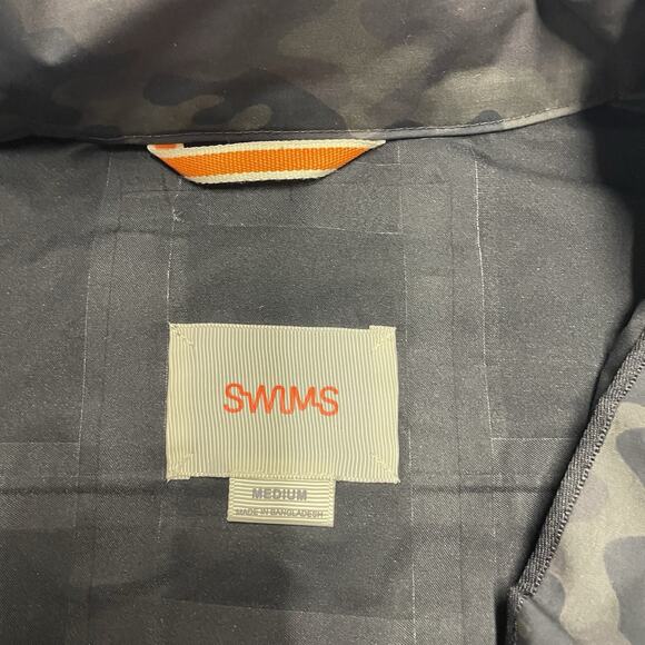 Swims Camo Jacket Mens Size Medium Long Sleeve - Picture 2 of 16